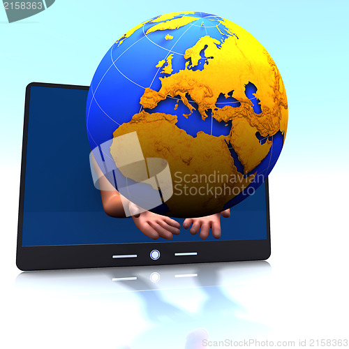 Image of Globe Europe tablet pad