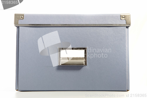 Image of Document box isolated on white