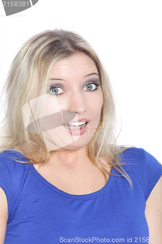 Image of Shocked woman