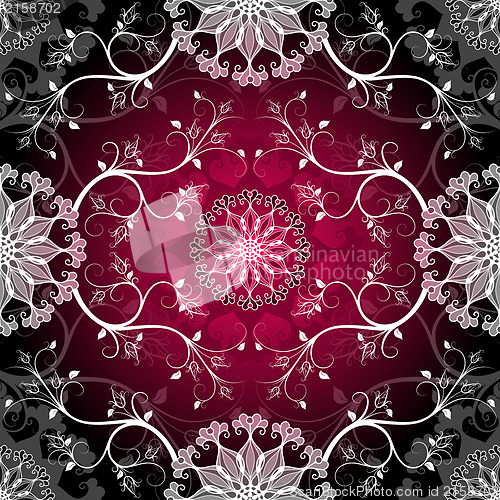 Image of Dark seamless pattern