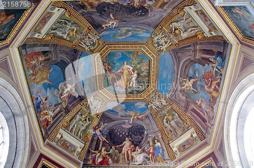 Image of Ceiling in Vatican Museum