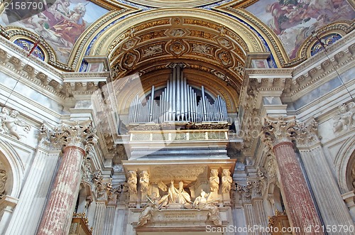 Image of Catholic church organ