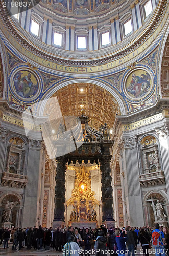 Image of Inside Saint Peter's Basilica