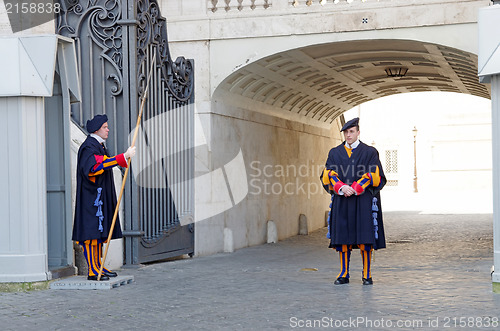 Image of Papal swiss guard