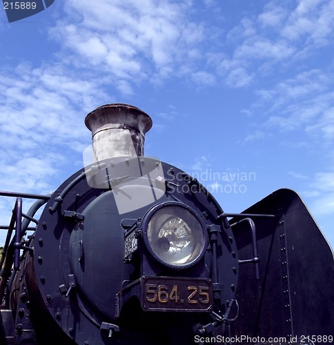 Image of Detail of old steam engine