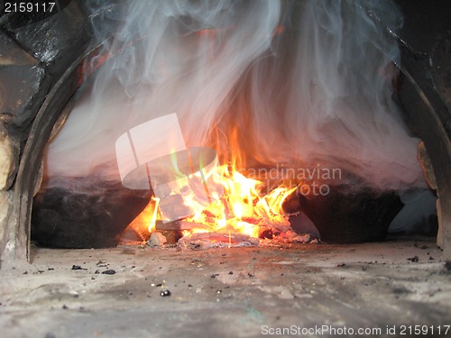 Image of Fire from the furnace