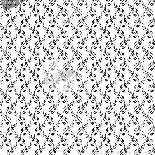 Image of seamless floral pattern