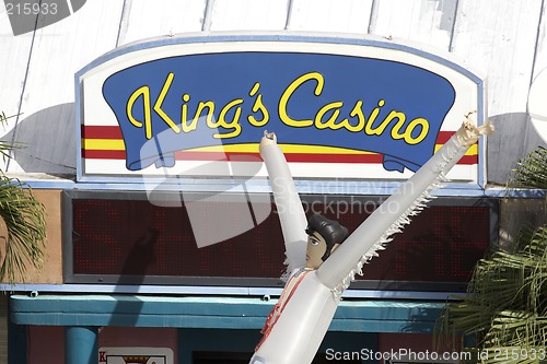 Image of king's casino sign