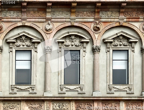 Image of Windows of Milan University