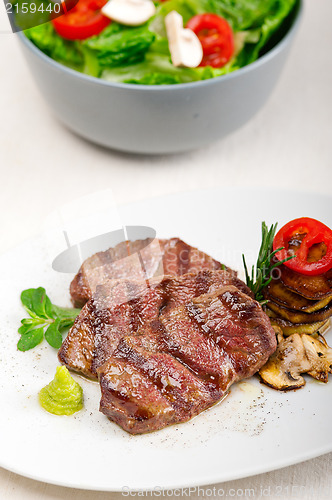 Image of grilled Kobe Miyazaky beef