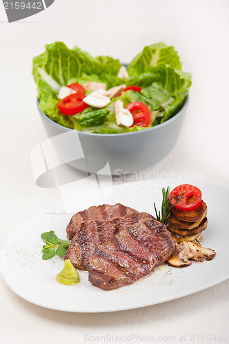 Image of grilled Kobe Miyazaky beef