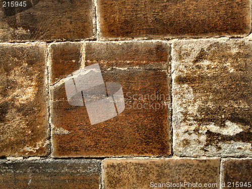 Image of Brown stone wall