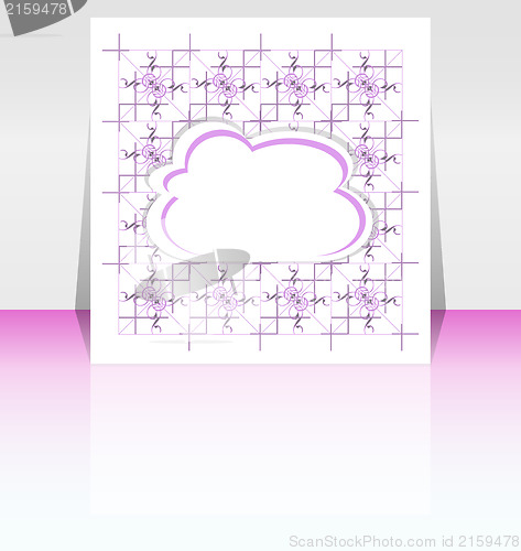 Image of Flyer or Cover Cloudy Design