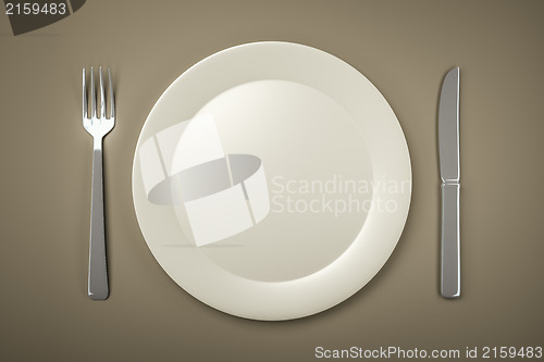 Image of modern dish ware