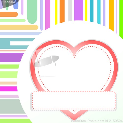 Image of valentine love heart romantic birthday background