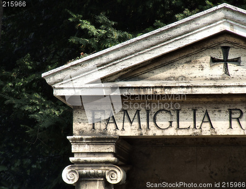 Image of Old family grave