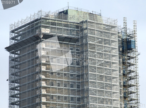 Image of Construction of a skyscraper