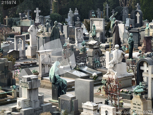 Image of Monumental cemetary in Italy