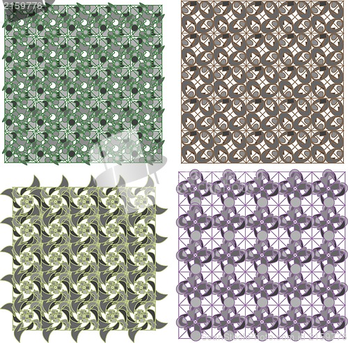 Image of cracked set texture. abstract background