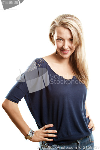 Image of Woman Looking on Camera