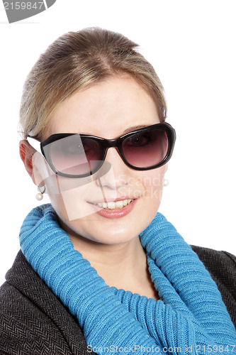 Image of Woman in sunglasses