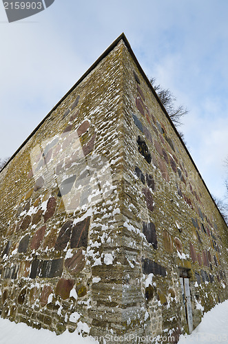 Image of Angle of a stone wall of an ancient bastion