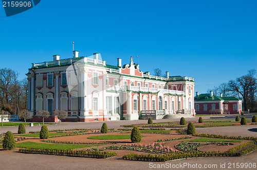 Image of Gardens of Kadriorg Palace  in Tallinn, Estonia 