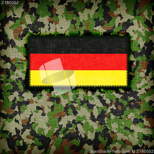 Image of Amy camouflage uniform, Germany