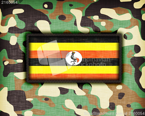 Image of Amy camouflage uniform, Uganda
