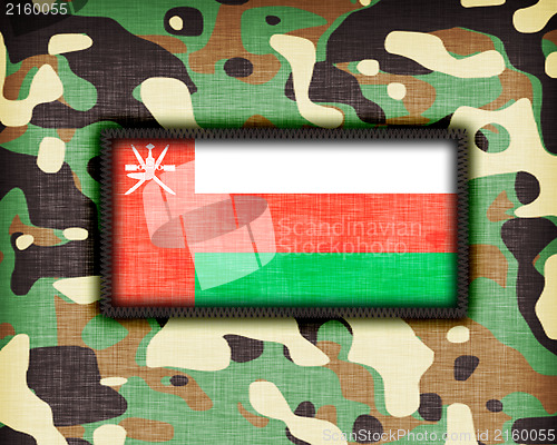 Image of Amy camouflage uniform, Oman