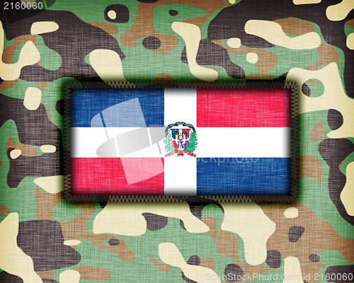 Image of Amy camouflage uniform, The Dominican Republic