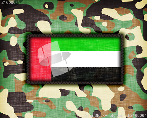 Image of Amy camouflage uniform, The UAE