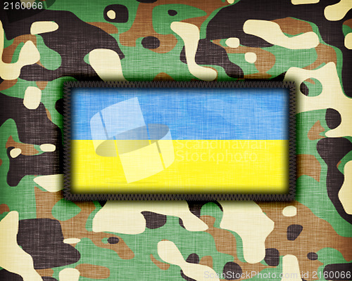 Image of Amy camouflage uniform, Ukraine