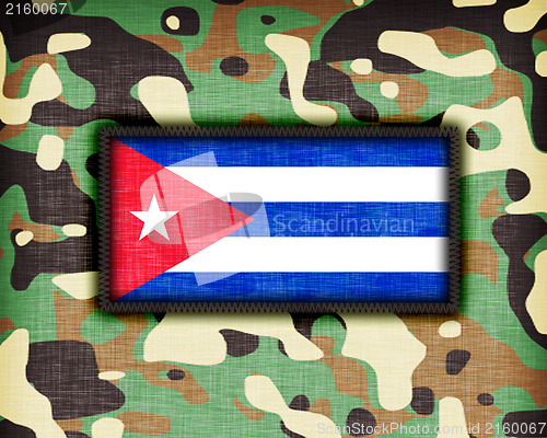 Image of Amy camouflage uniform, Cuba