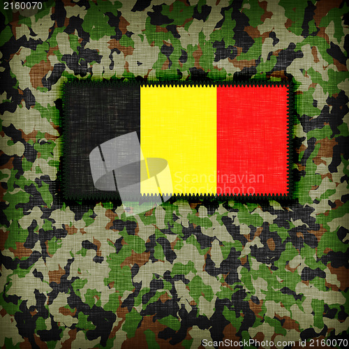 Image of Amy camouflage uniform, Belgium