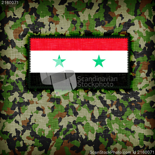 Image of Amy camouflage uniform, Syria