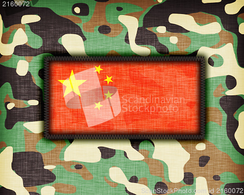 Image of Amy camouflage uniform, China
