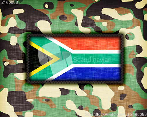 Image of Amy camouflage uniform, South Africa