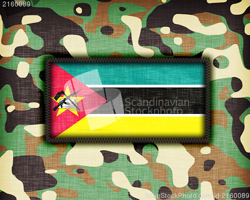 Image of Amy camouflage uniform, Mozambique