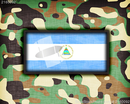 Image of Amy camouflage uniform, Nicaragua