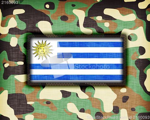 Image of Amy camouflage uniform, Uruguay