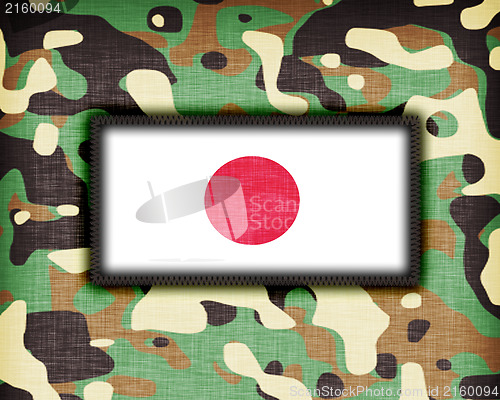 Image of Amy camouflage uniform, Japan