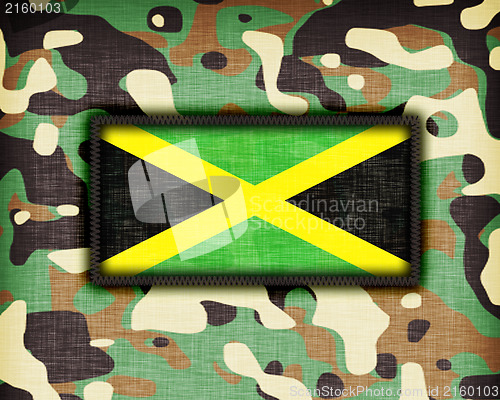 Image of Amy camouflage uniform, Jamaica