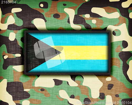 Image of Amy camouflage uniform, The Bahamas