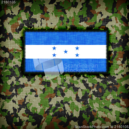 Image of Amy camouflage uniform, Honduras