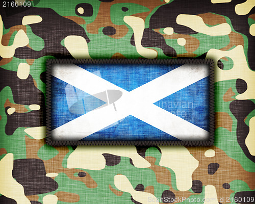 Image of Amy camouflage uniform, Scotland