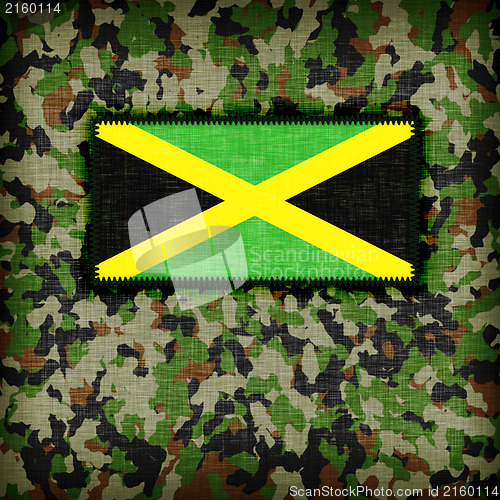 Image of Amy camouflage uniform, Jamaica