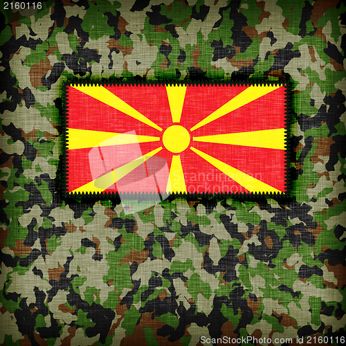 Image of Amy camouflage uniform, Macedonia
