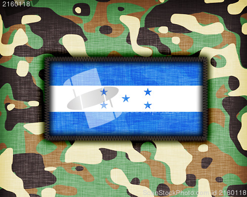 Image of Amy camouflage uniform, Honduras