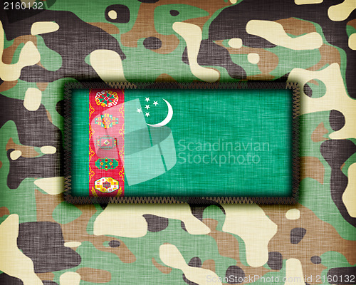 Image of Amy camouflage uniform, Turkmenistan